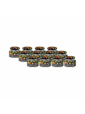 Ritzenhoff & Breker 12er Set Vorratsgläser Smile 106 ml transparent in transparent
