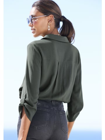 LASCANA Schlupfbluse in petrol