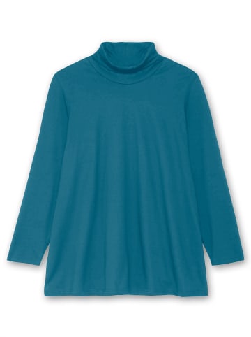 sheego Rollkragenshirt in topas
