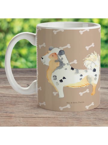 Mr. & Mrs. Panda Kaffeetasse Hund Australien Shepherd ohne Spruch in Hundeglück
