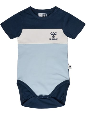 Hummel Kinder Kurzarmbody in Blau