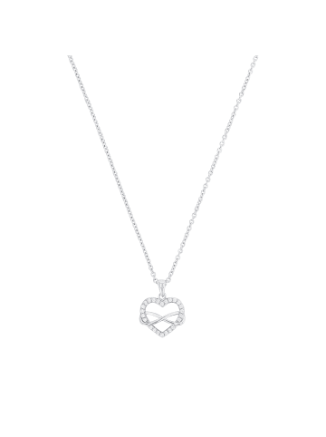 s.Oliver Kette mit Anhänger Silber 925, rhodiniert in Silber