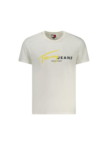 Tommy Hilfiger Weiß Baumwolle Herren T-Shirt