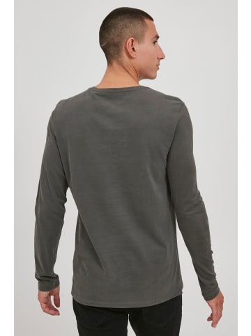 !SOLID Langarmshirt in grau