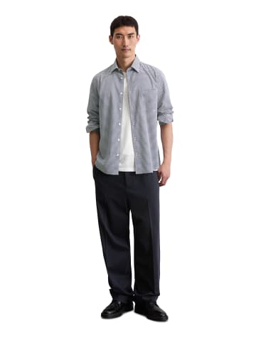 Marc O'Polo Hemd shaped in Medium Blue