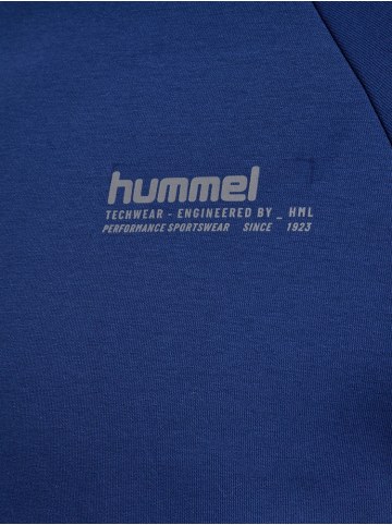 Hummel Pullover "Tech Fleece Regular Crew" in Blau