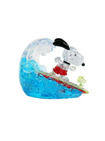 HCM Kinzel 3D Crystal Puzzle Snoopy Surfing ab 3 Jahre in Mehrfarbig