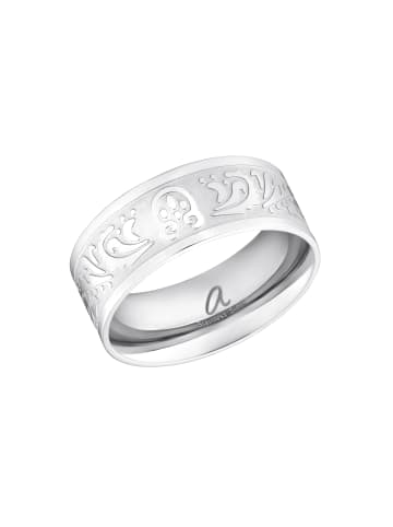 Amor Ring Edelstahl in Silber