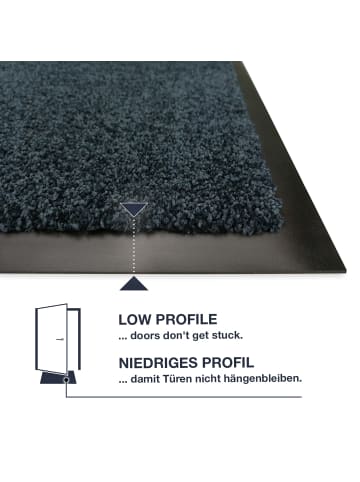 WohnDirect Fußmatten für Innen & Außen TÜRMATTE 1 in Anthrazit