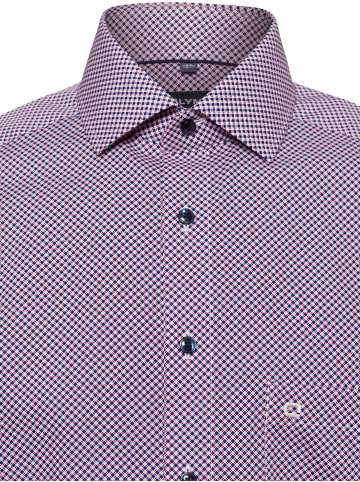 OLYMP  Businesshemd in rot marine