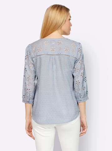 Heine Bluse in hellblau
