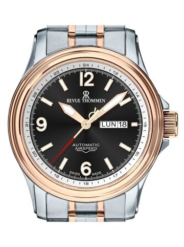 Revue Thommen Analoguhr für Herren in silber