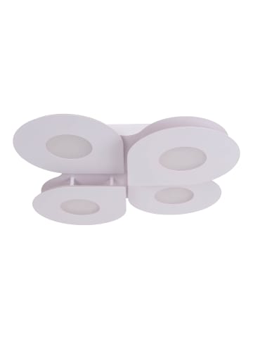 näve LED Deckenleuchte "SMILLA" in weiß - (L)50 cm x (B)50 cm x (H)8 cm - EEK E