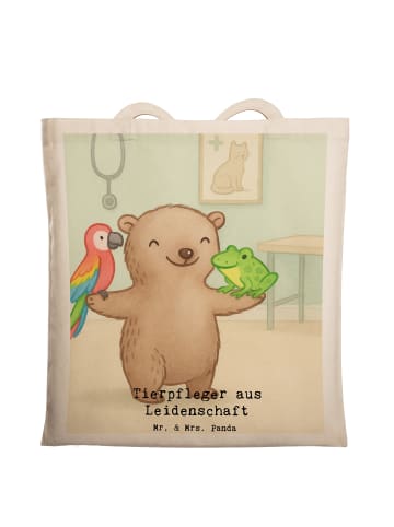 Mr. & Mrs. Panda Schultasche Tierpfleger Leidenschaft Design mit... in Weiß