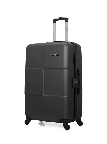 BlueStar Großer Hartschalenkoffer MIAMI in Anthrazit (95L)
