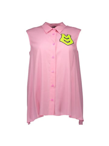 Love Moschino Pink Rosa Viskose Damen Hemd