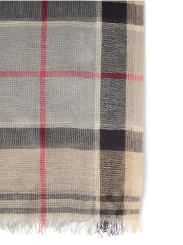 Barbour Schal Welton Tartan in hellgrau mehrfarbig - 0002