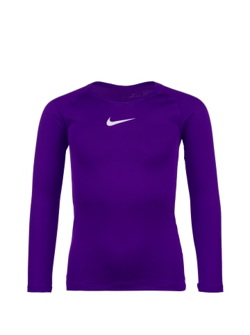 Nike Performance Longsleeve Dry Park First in lila / weiß