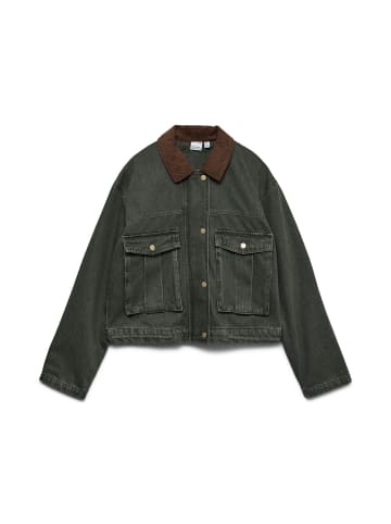 Vero Moda Jeansjacke in Grape Leaf