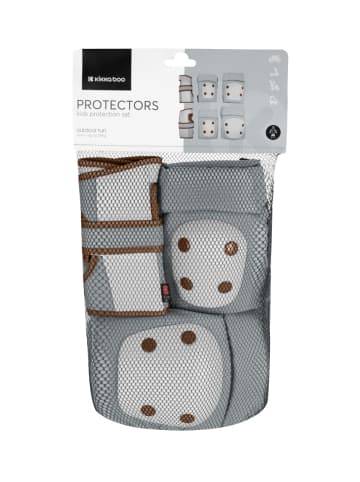 Kikkaboo Protektoren-Set XS in grau