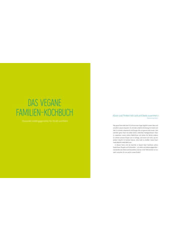 ars vivendi Das vegane Familienkochbuch