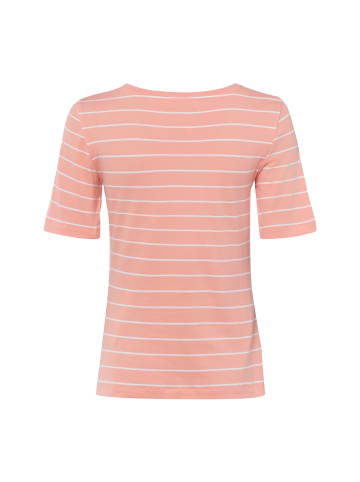 März T-Shirt in aprikot weiß - 0004