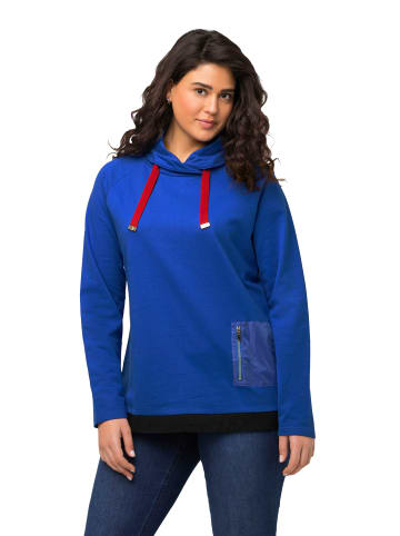 Ulla Popken Sweatshirt in royalblau