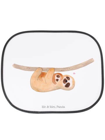 Mr. & Mrs. Panda Sonnenschutz Fürs Auto Faultier Kind ohne Spruch in Weiß