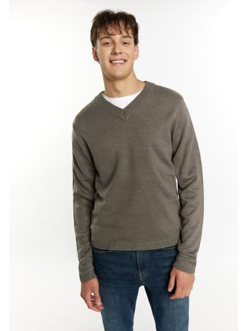 MO Pullover in Hellgrau Melange