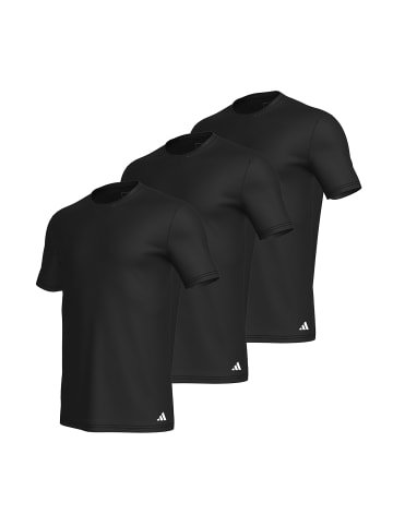 adidas T-Shirt T-Shirt Basic 3P in Black