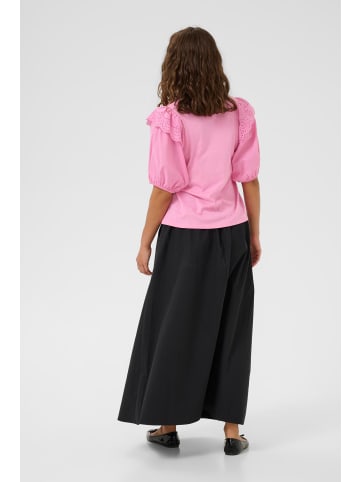 CULTURE T-shirt CUpanina Regular fit in Fuchsia Pink