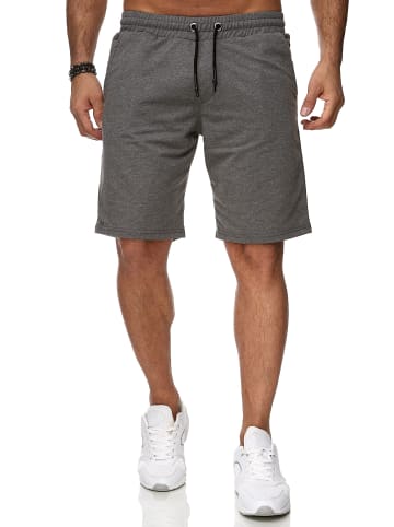 RESLAD Shorts Basic Sweathose in anthrazit