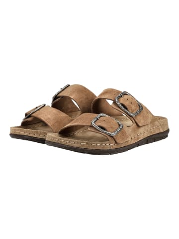 ROHDE Pantoletten in Camel