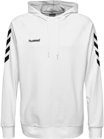 Hummel Baumwoll-Hoodie Hmlgo Cotton Hoodie in WHITE