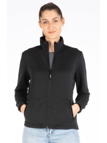 DEPROC Active Strickfleecejacke XARA WMN in Schwarz
