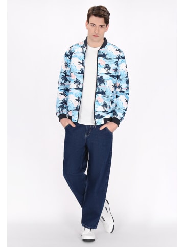 MO Men Jacket in offwhite multicolor