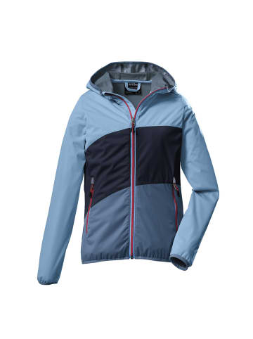 Killtec Funktionsjacke mit Kapuze in Blau
