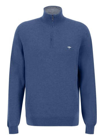 FYNCH-HATTON Troyer-Zip, Merino Cashmere in Wave