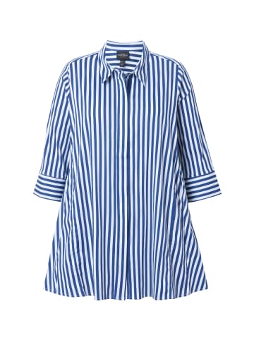 Ulla Popken Hemdbluse in kobaltblau