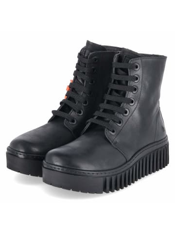 Schnürboots BRIGHTON in schwarz