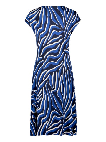 Betty Barclay Jerseykleid mit Raffung in Blau/Blau