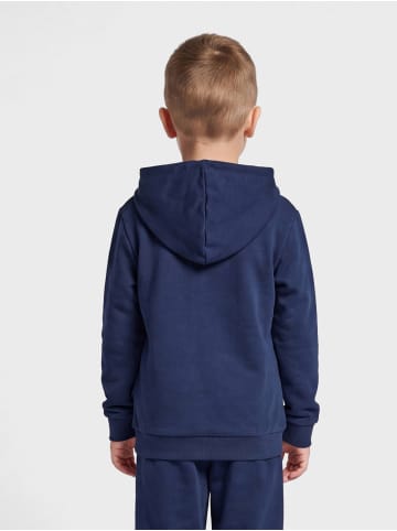 Hummel Kapuzenpullover Hmljr Base Kinder in DRESS BLUES