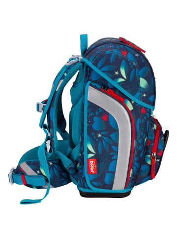 Scout Genius Exklusiv LED - Schulranzen Set 4tlg. (Planets) in White Unicorn