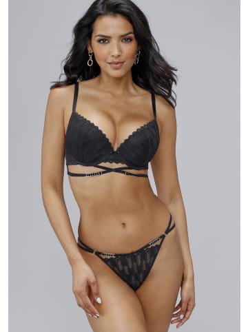 LASCANA Push-up-BH in schwarz