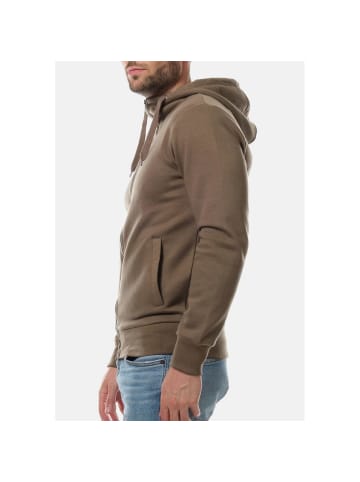 HopenLife Sweatjacke BRAWL in Khaki