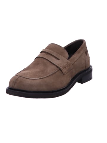 Sioux Mokassin Slipper in braun