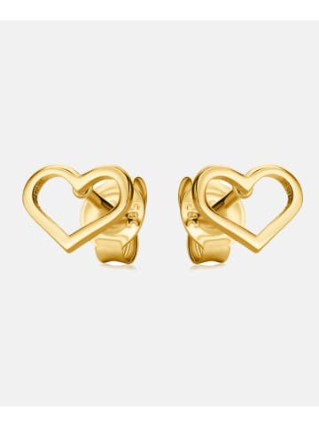 Diamant L'éternel Ohrringe aus 585 Gelbgold