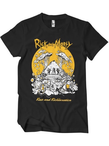 Rick and Morty T-Shirt in Schwarz