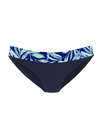 Vivance Bikini-Hose in blau bedruckt