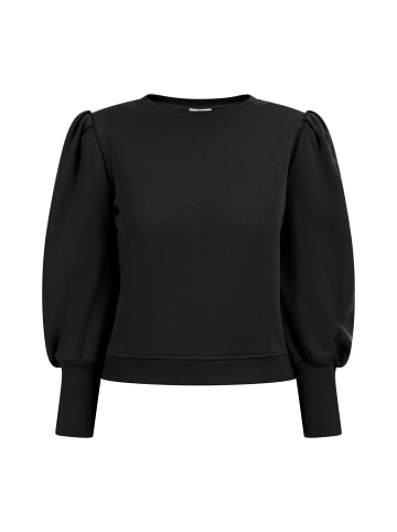 myMo Sweatpullover in Schwarz